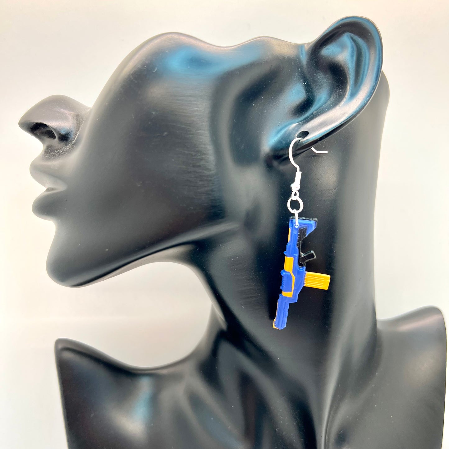Nerf Gun Blaster Earrings