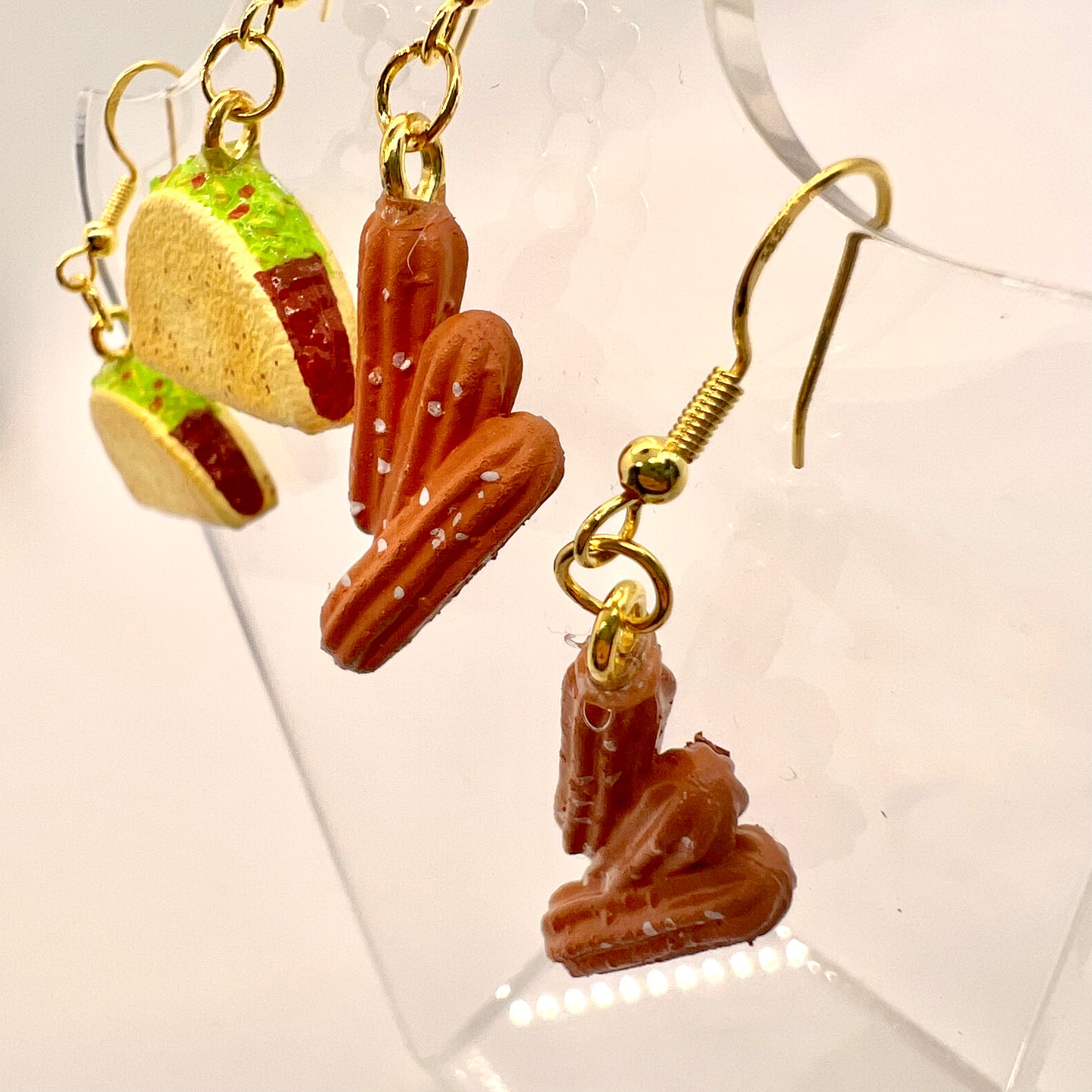 Taco & Churro Earrings