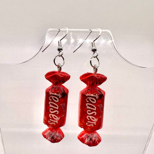 Malteser Teasers Candy Bar Earrings