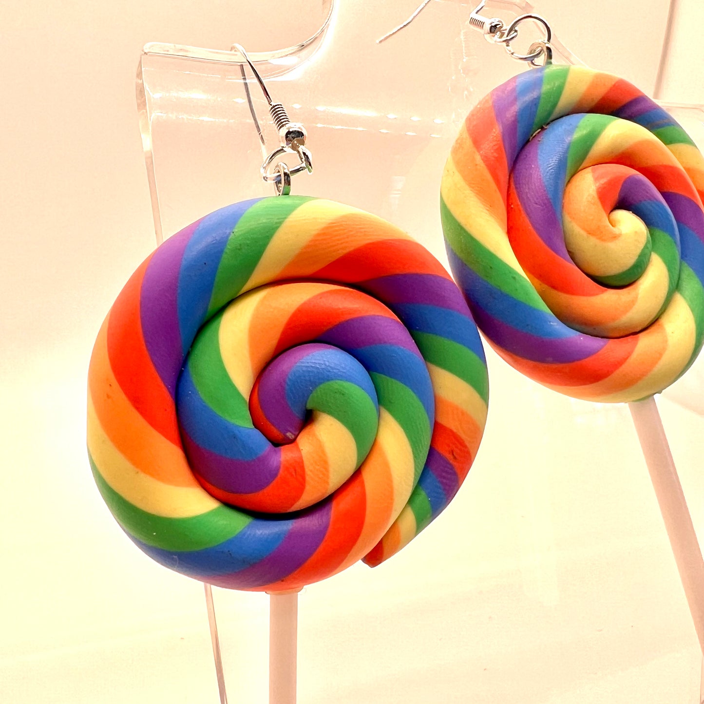 Oversized Lollipop Earrings