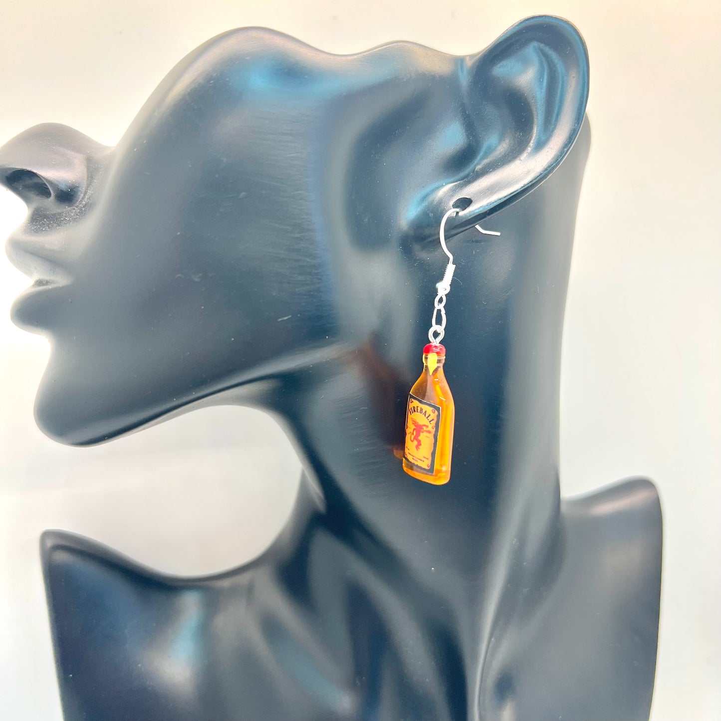 Fireball Bottle Earrings