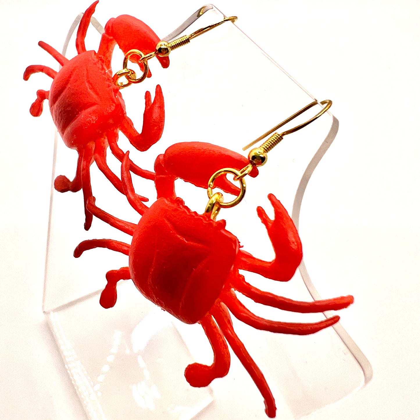 Red Crab Cajun Earrings