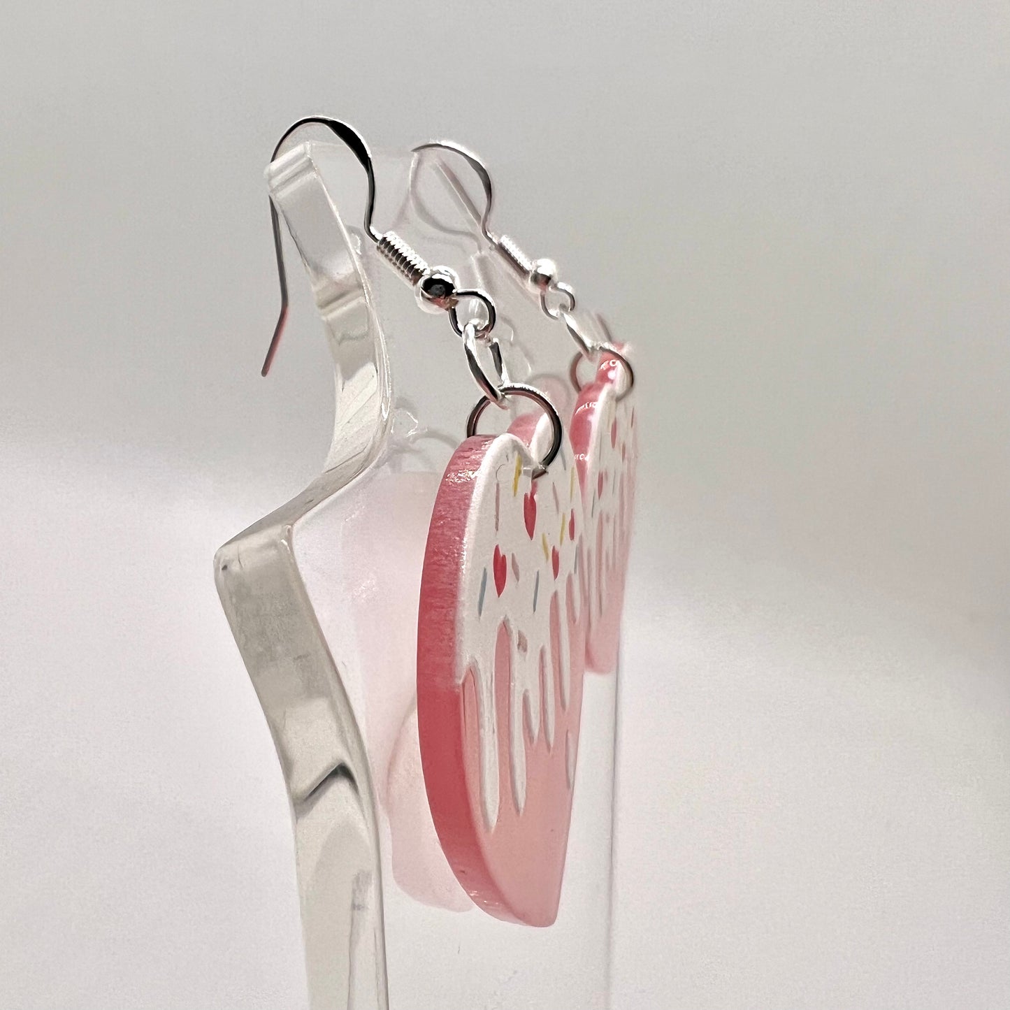 Enid Cupcake Heart Earrings