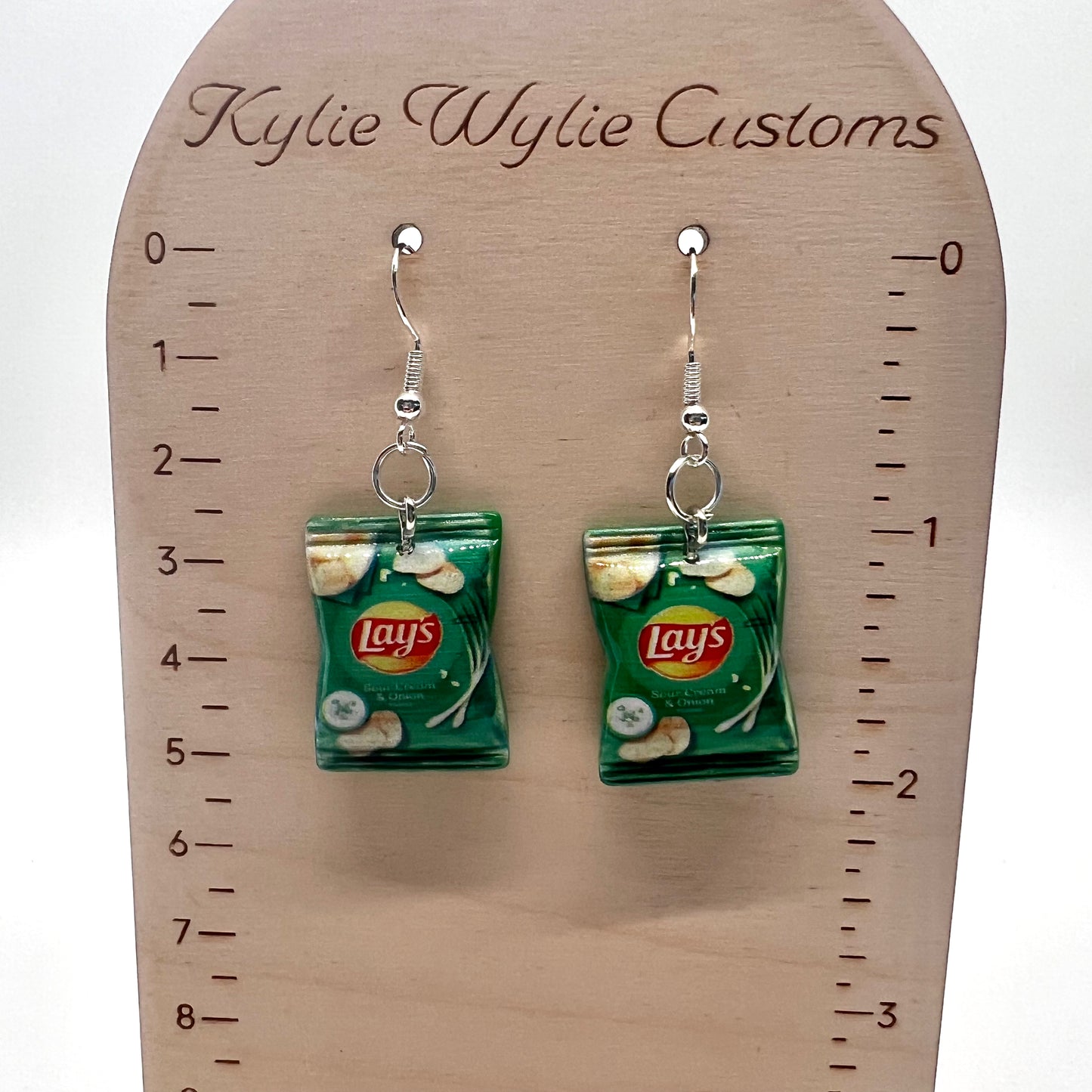 Lays Chip Bag Earrings