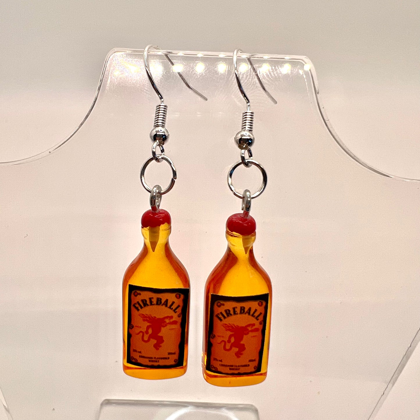Fireball Bottle Earrings