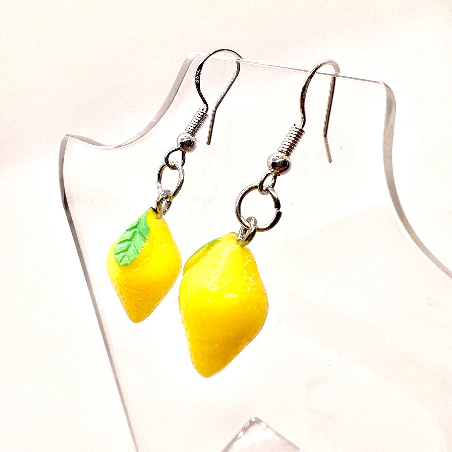 Lemon Fruit Earrings