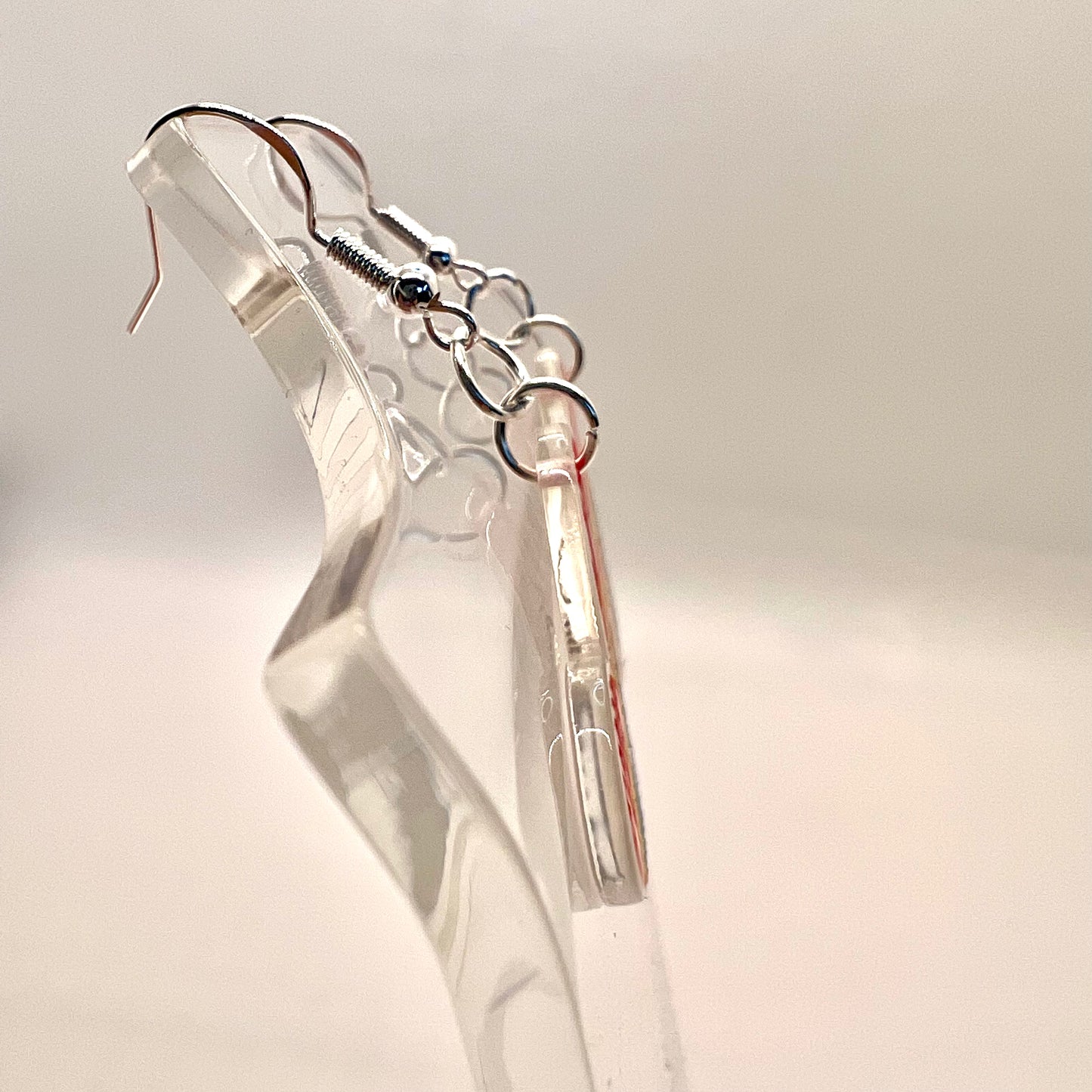 Rainbow Heart Earrings