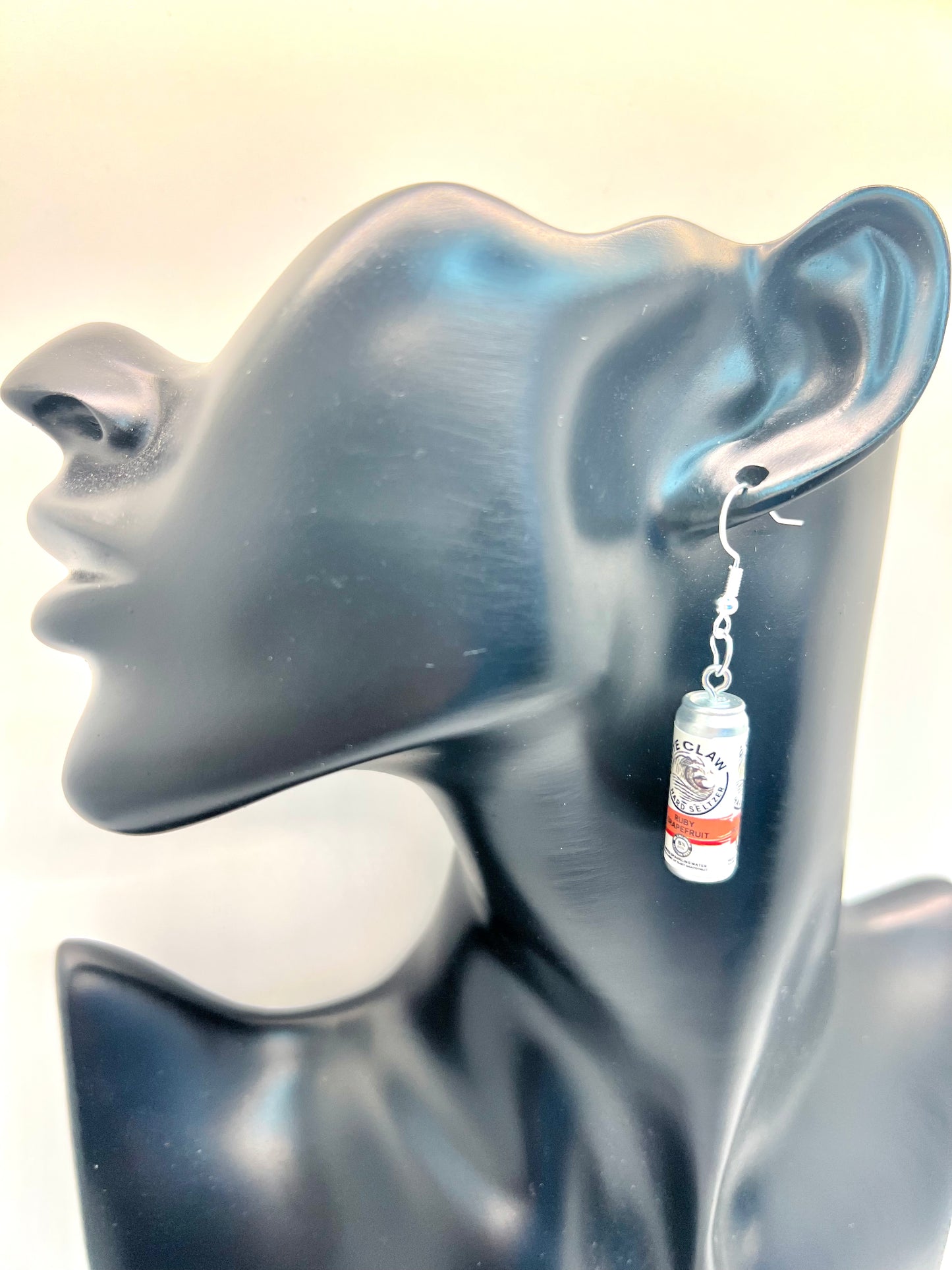 Hard Seltzer Drink Can Earrings