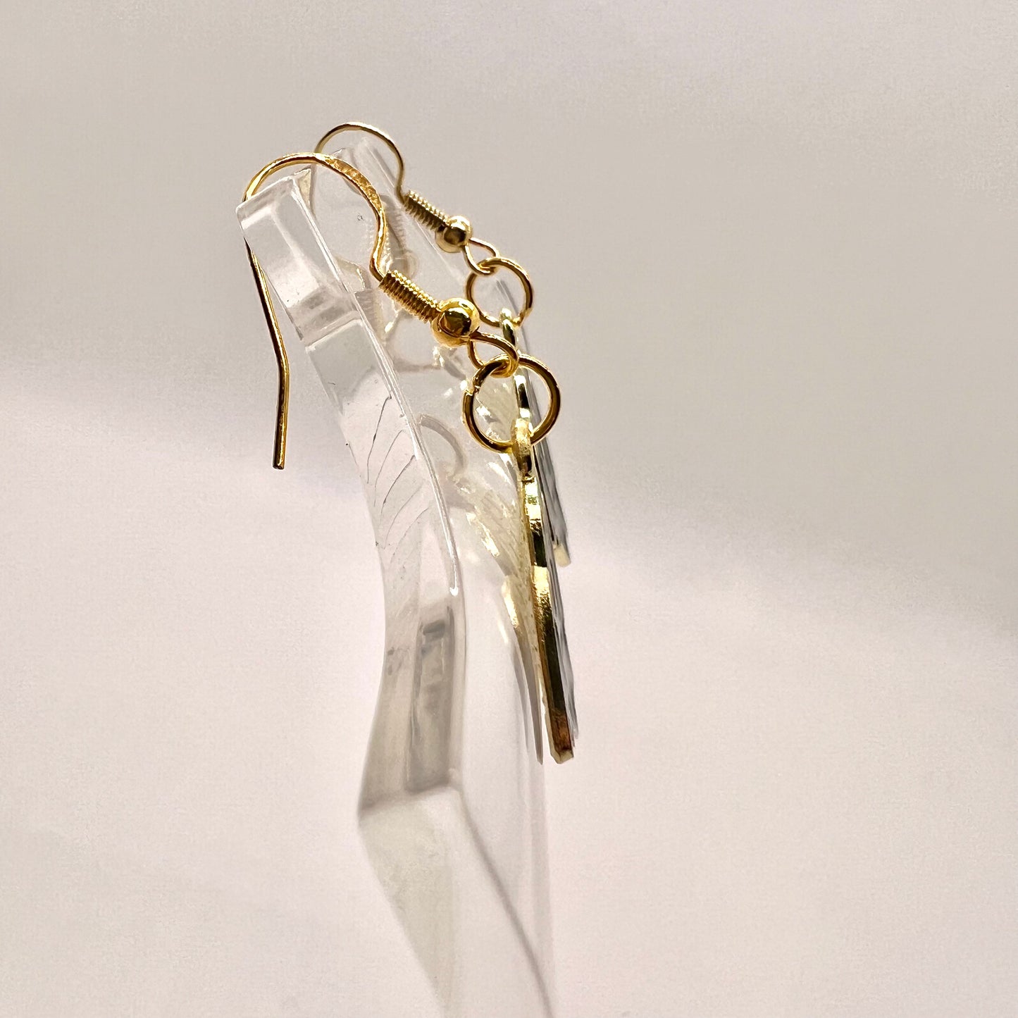 Black Bat Earrings