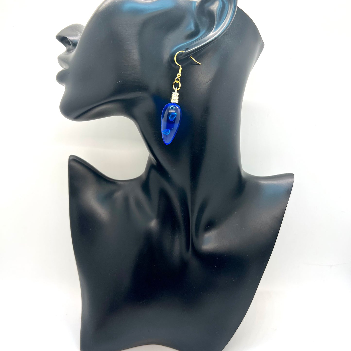 Christmas Light Bulb Earrings