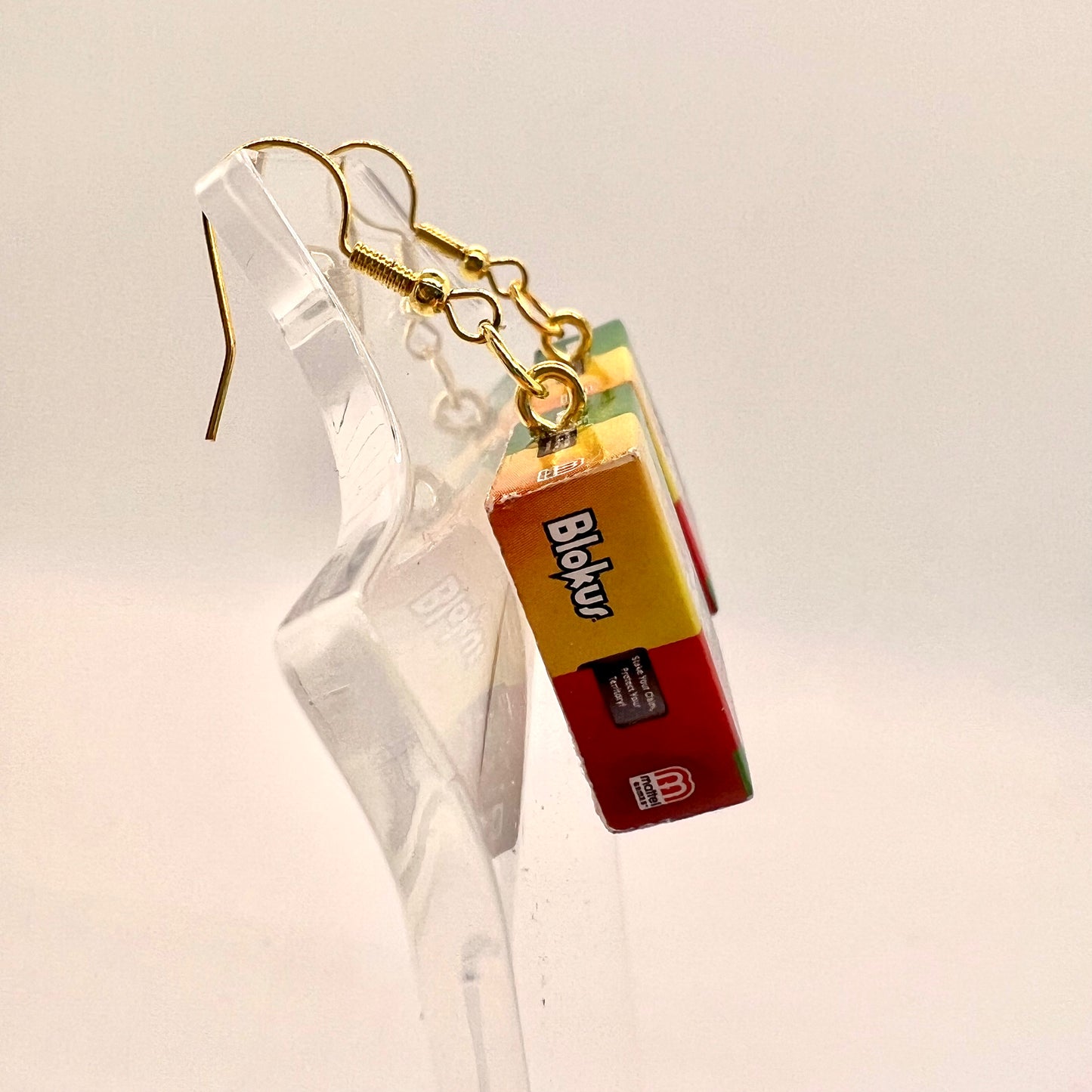 Blokus Games Earrings