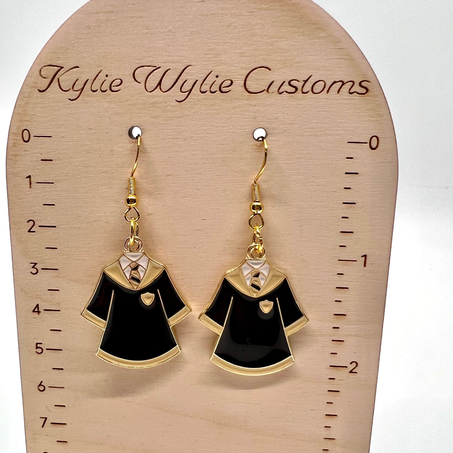 Hufflepuff Wizard Robe Earrings