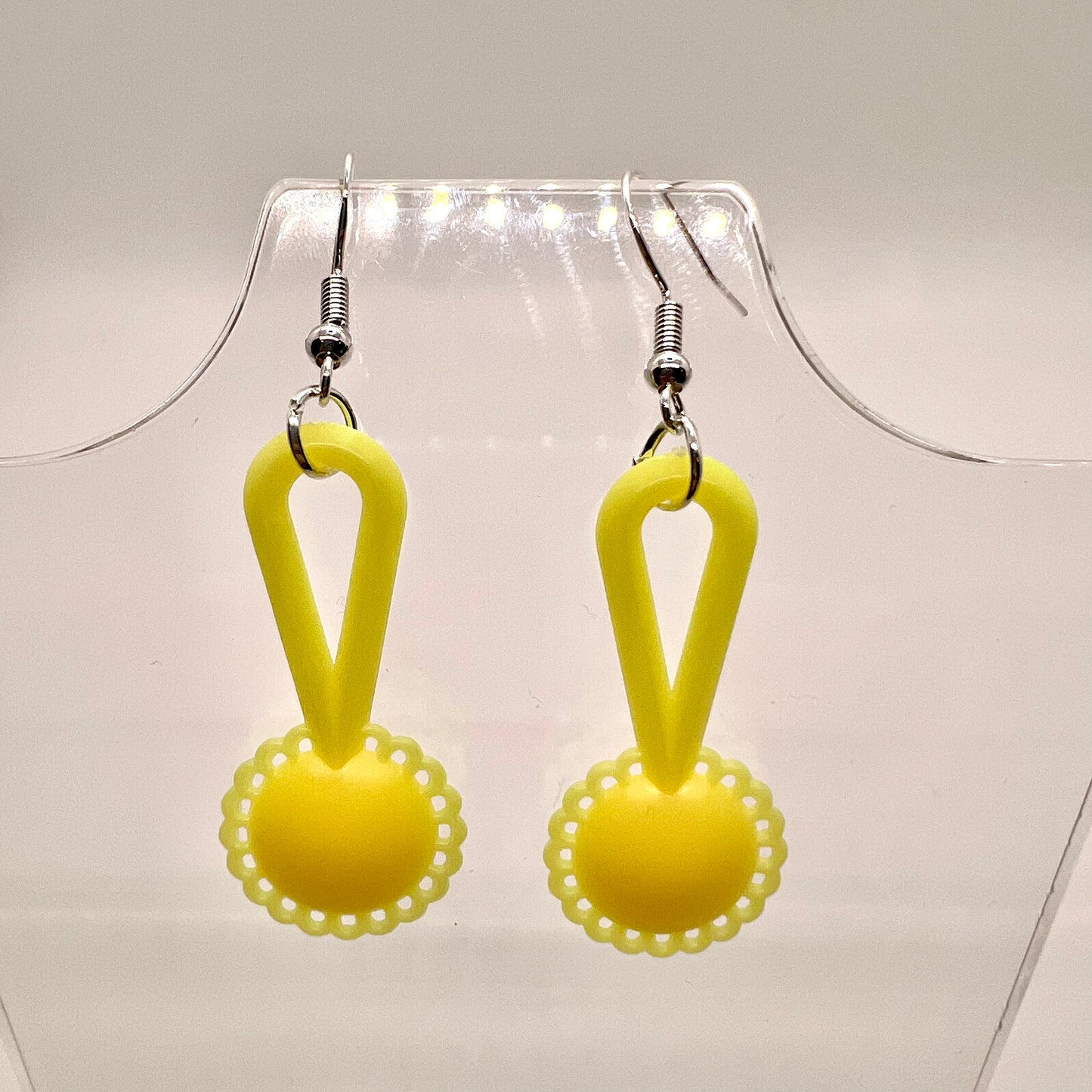 Baby Rattle Earrings