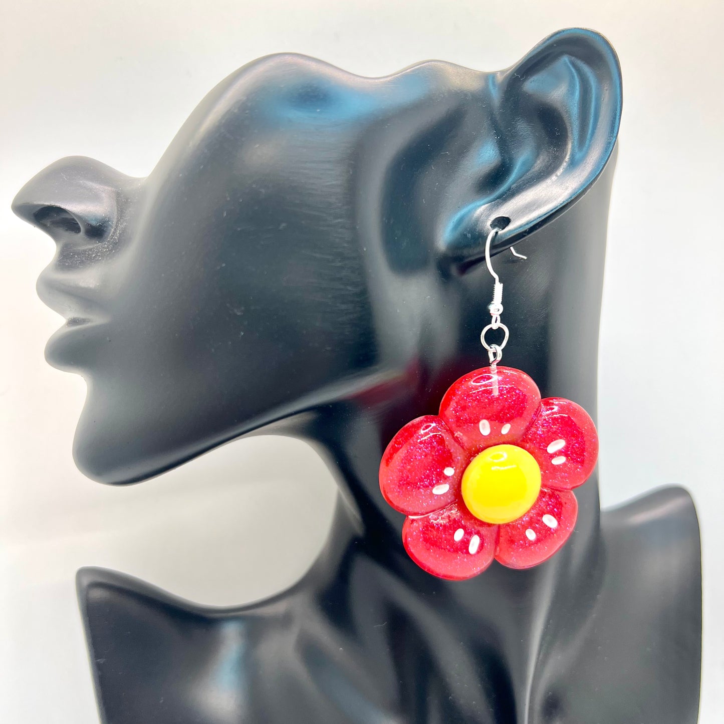 Oversize Flower Earrings