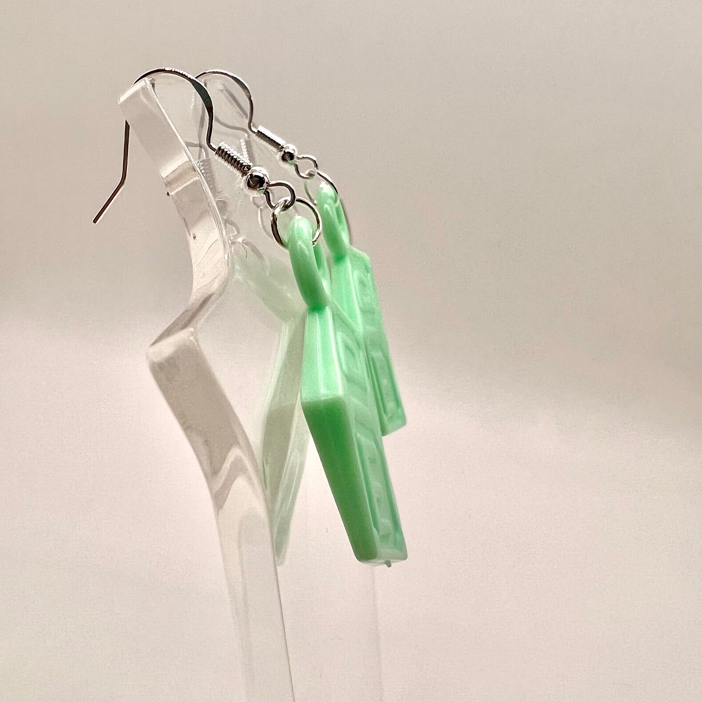 Baby Alphabet Block Earrings