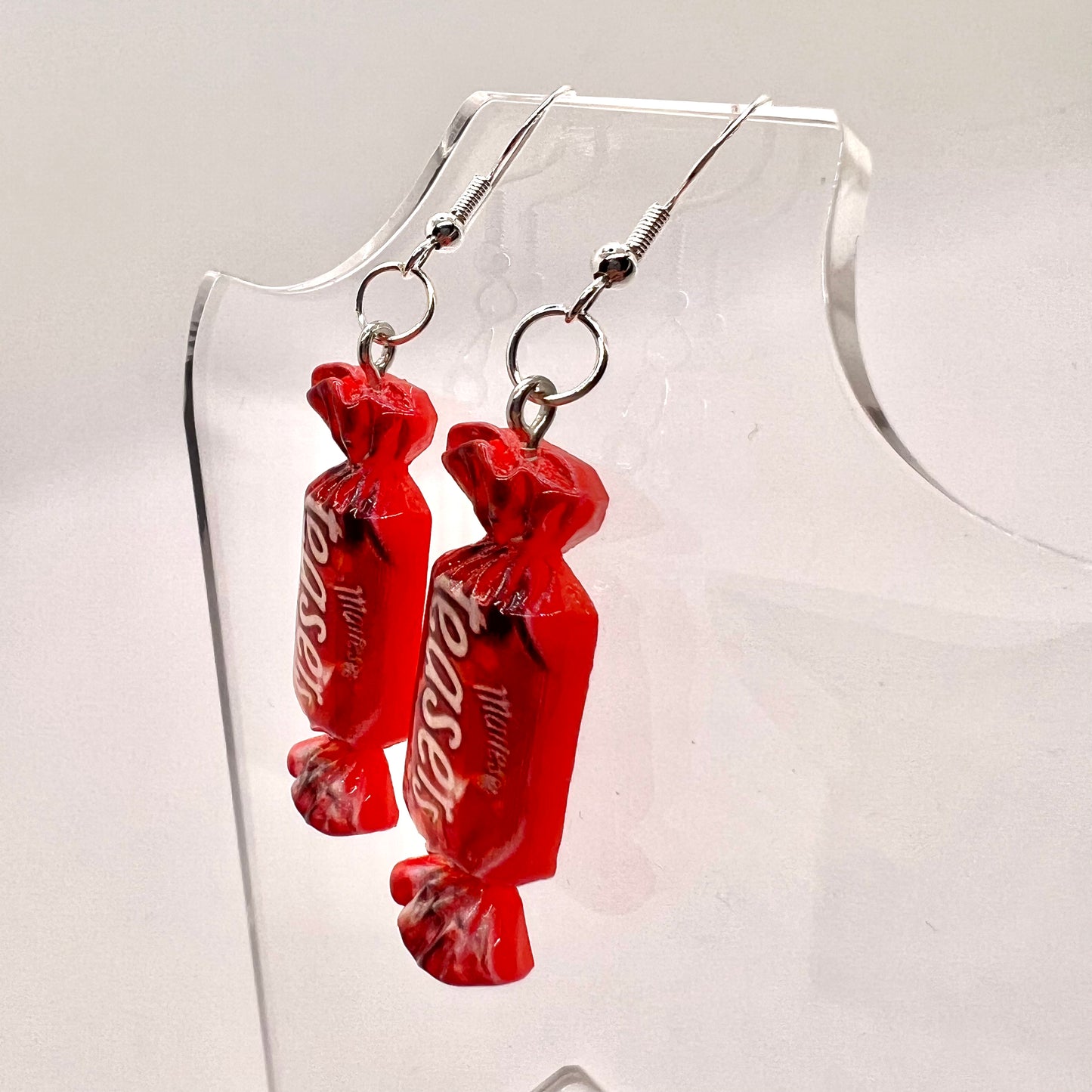 Malteser Teasers Candy Bar Earrings