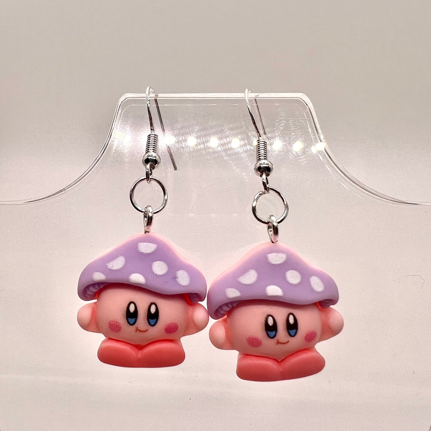Kirby Mushroom Earrings
