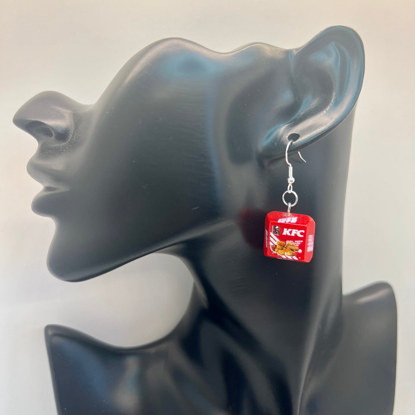 KFC Chicken Nugget Box Earrings