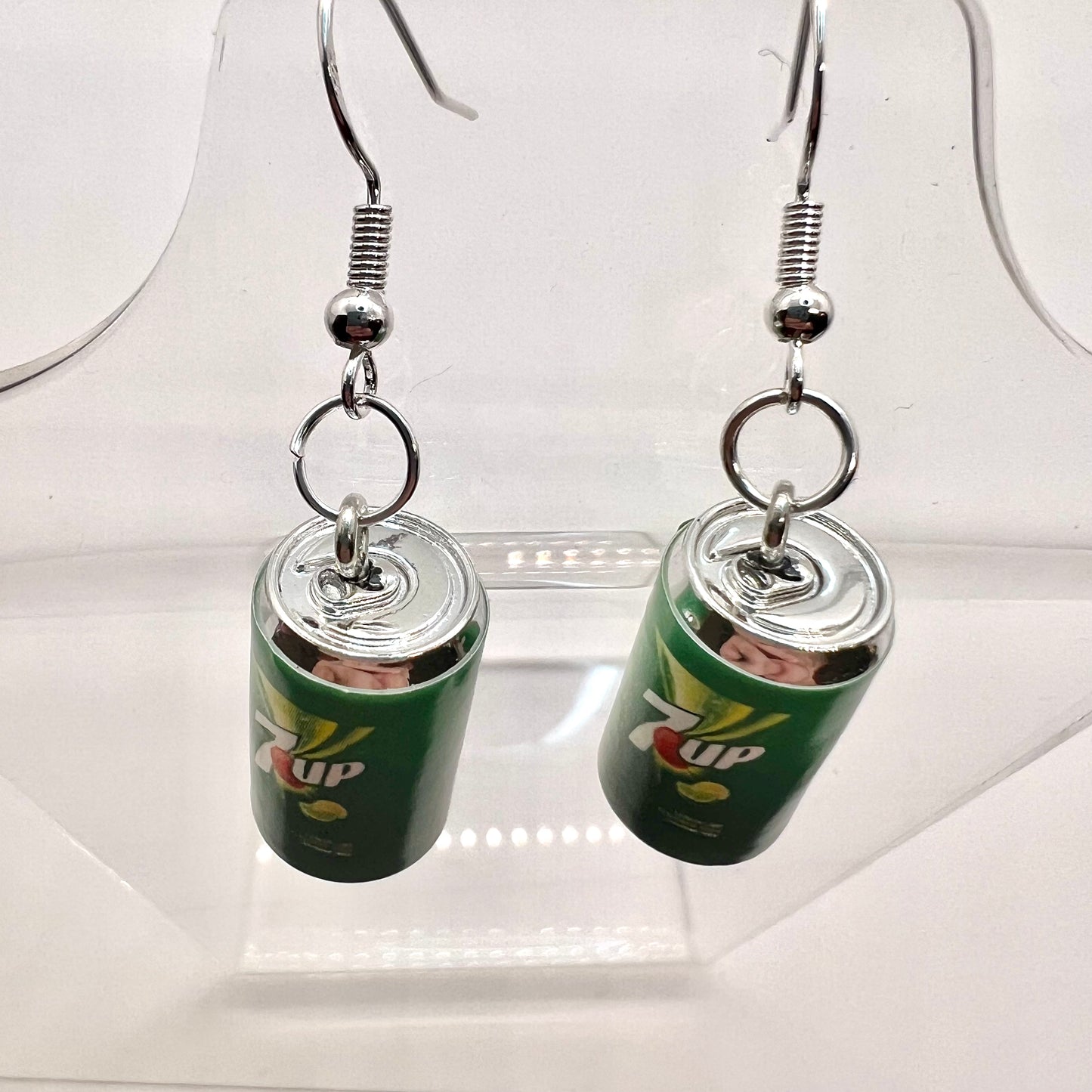 7Up Can Earrings