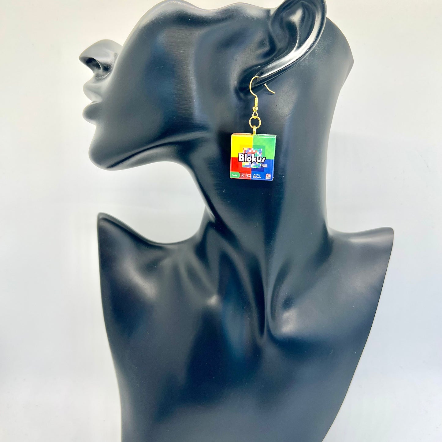 Blokus Games Earrings