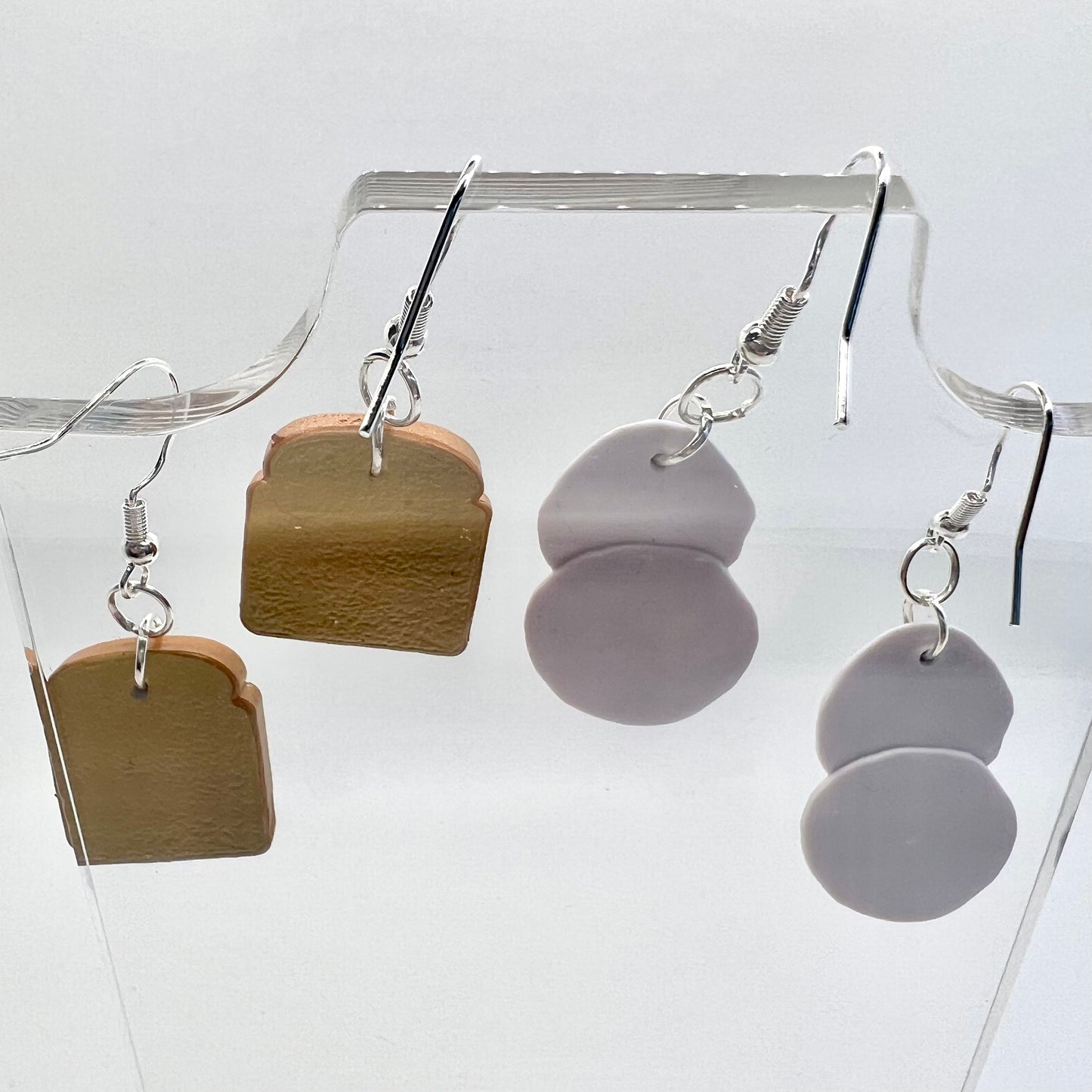 Eggs & Toast Earrings