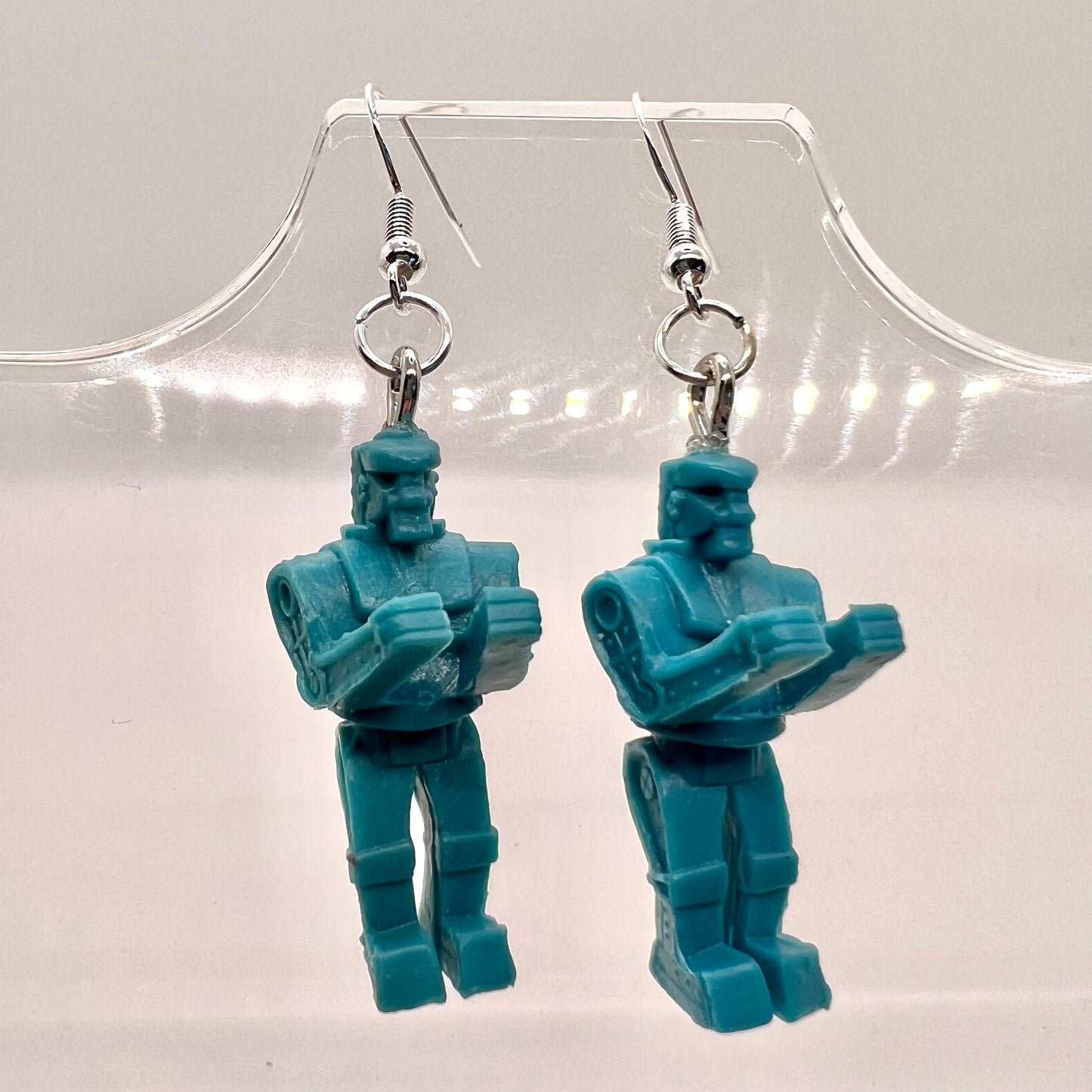 Rock Em, Sock Em Robot Earrings