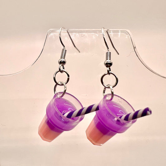 Mini Milkshake Cup Earrings