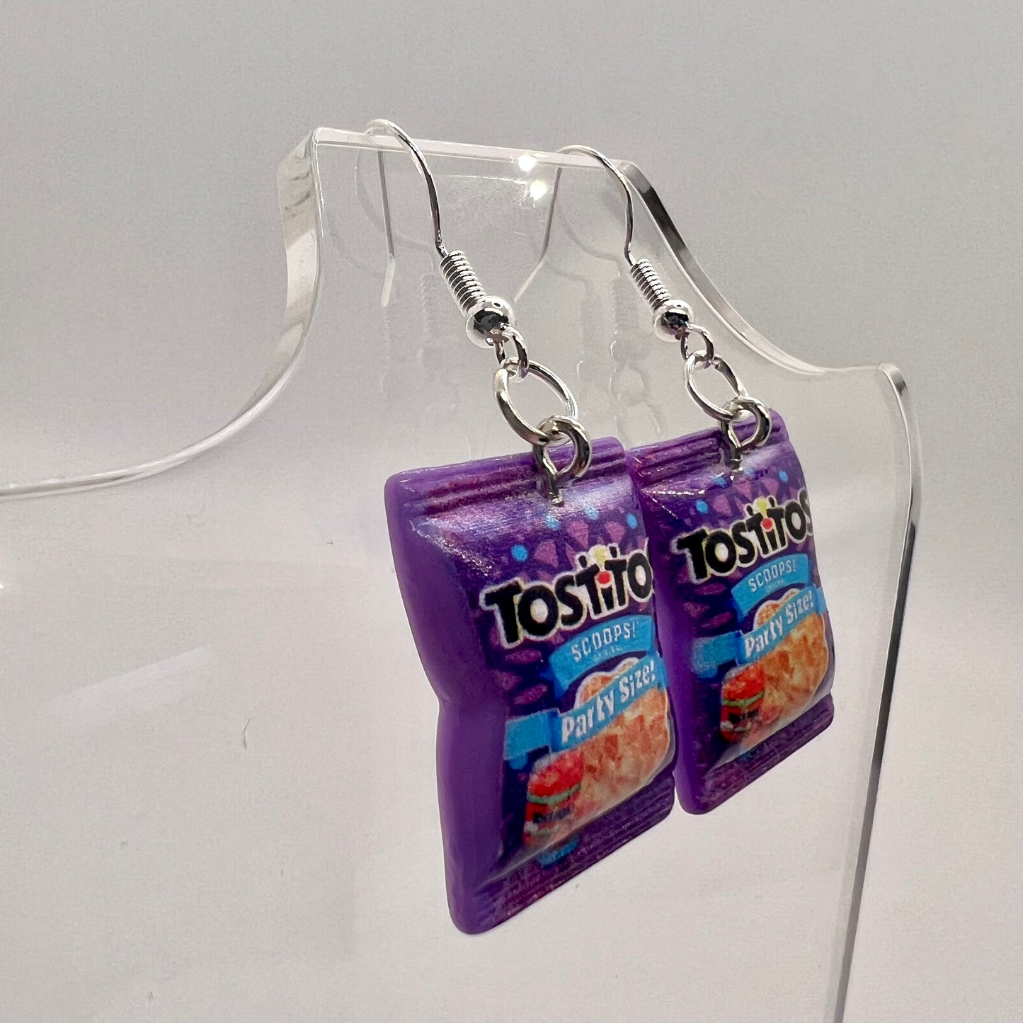 Tostitos Chip Bag Earrings