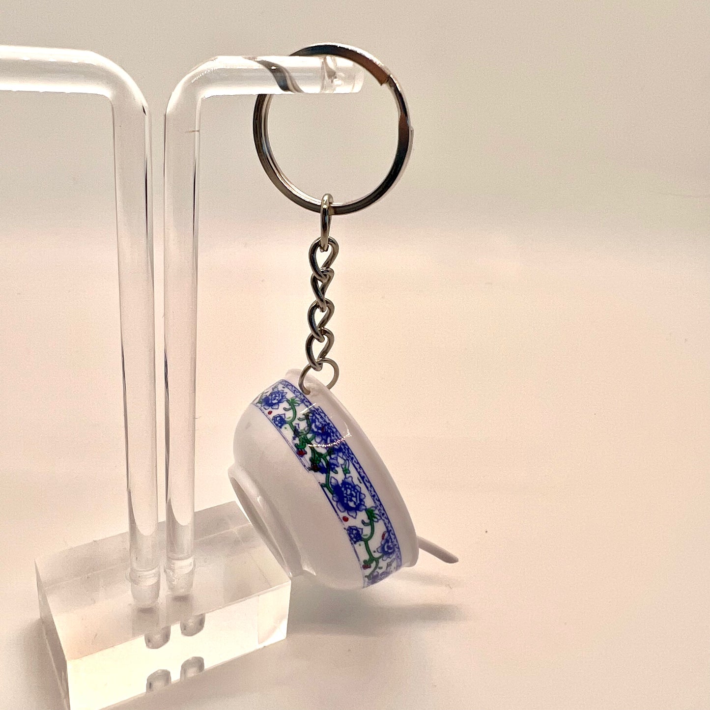 Dumpling Bowl Keychain