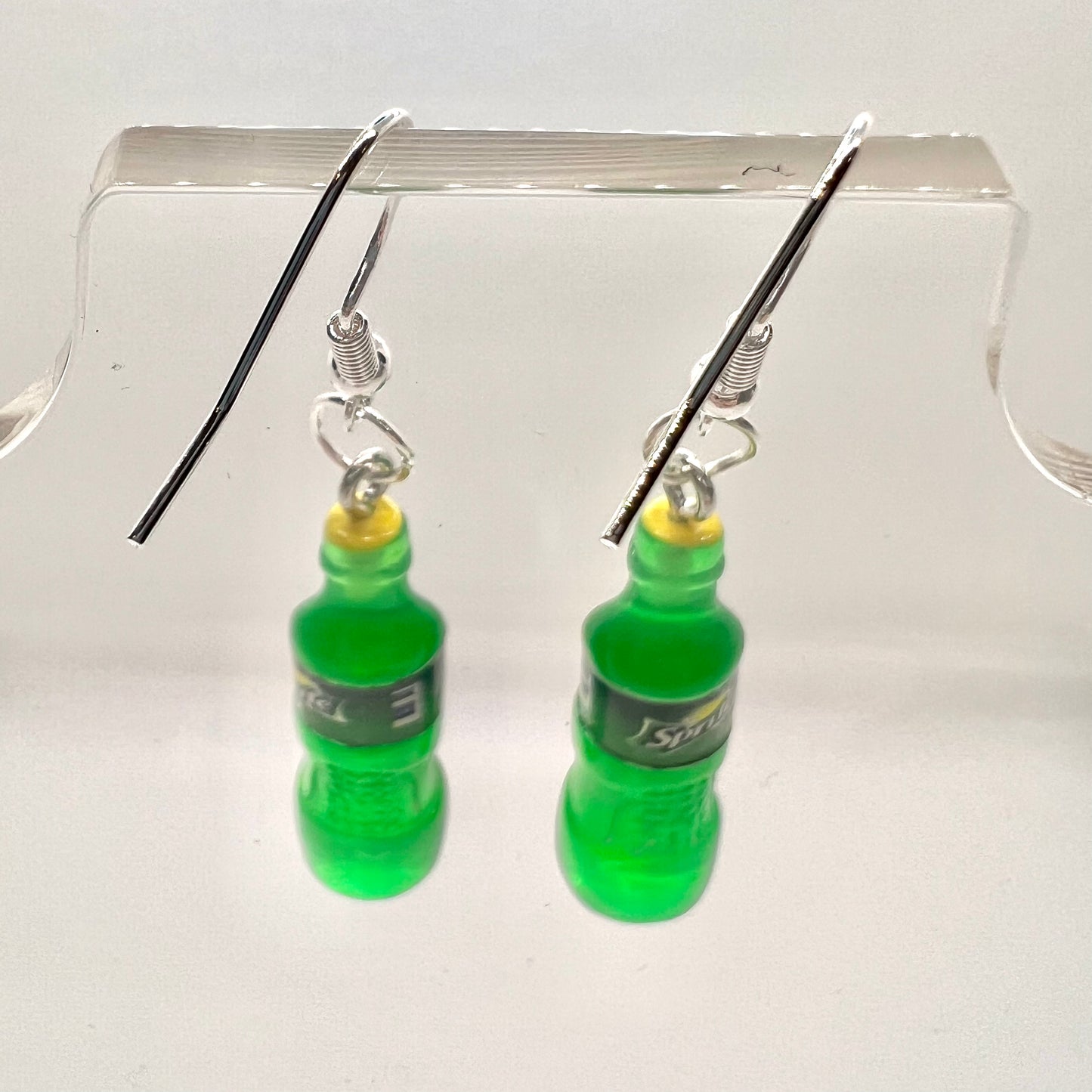 Sprite Bottle Earrings