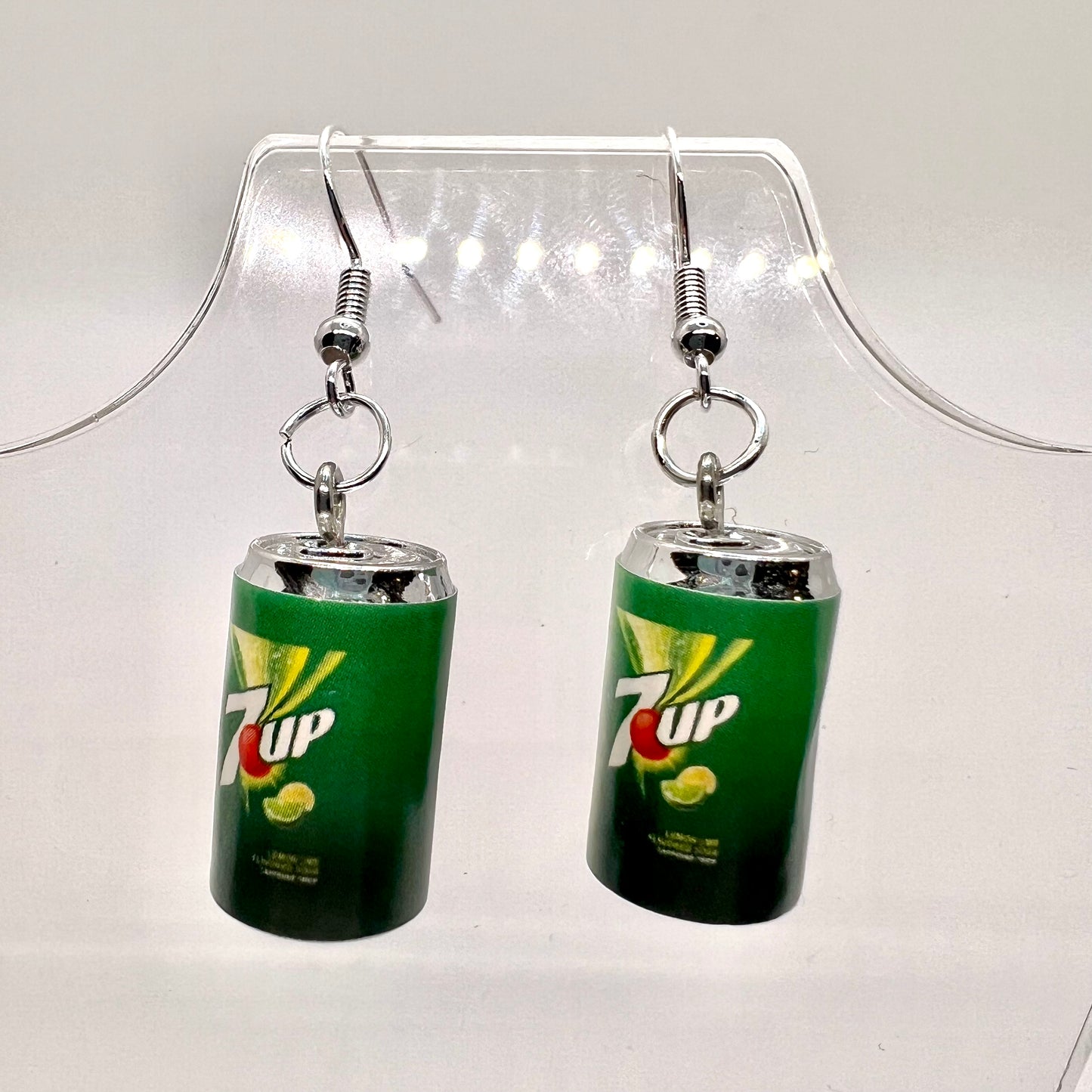 7Up Can Earrings