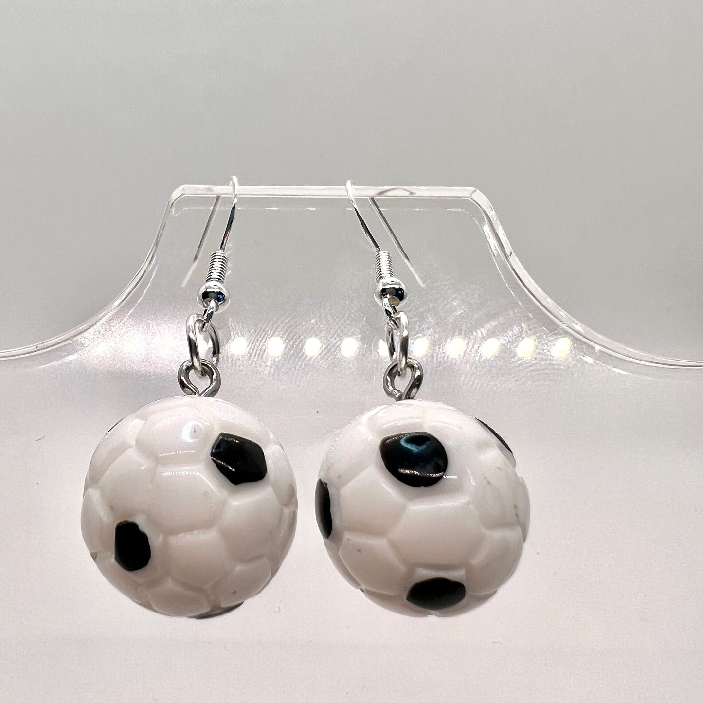 Soccer Ball Earrings