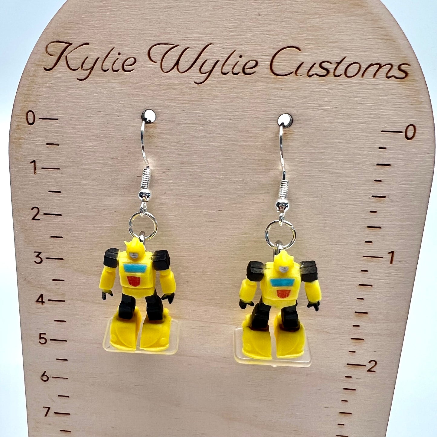 Transformers Toy Earrings