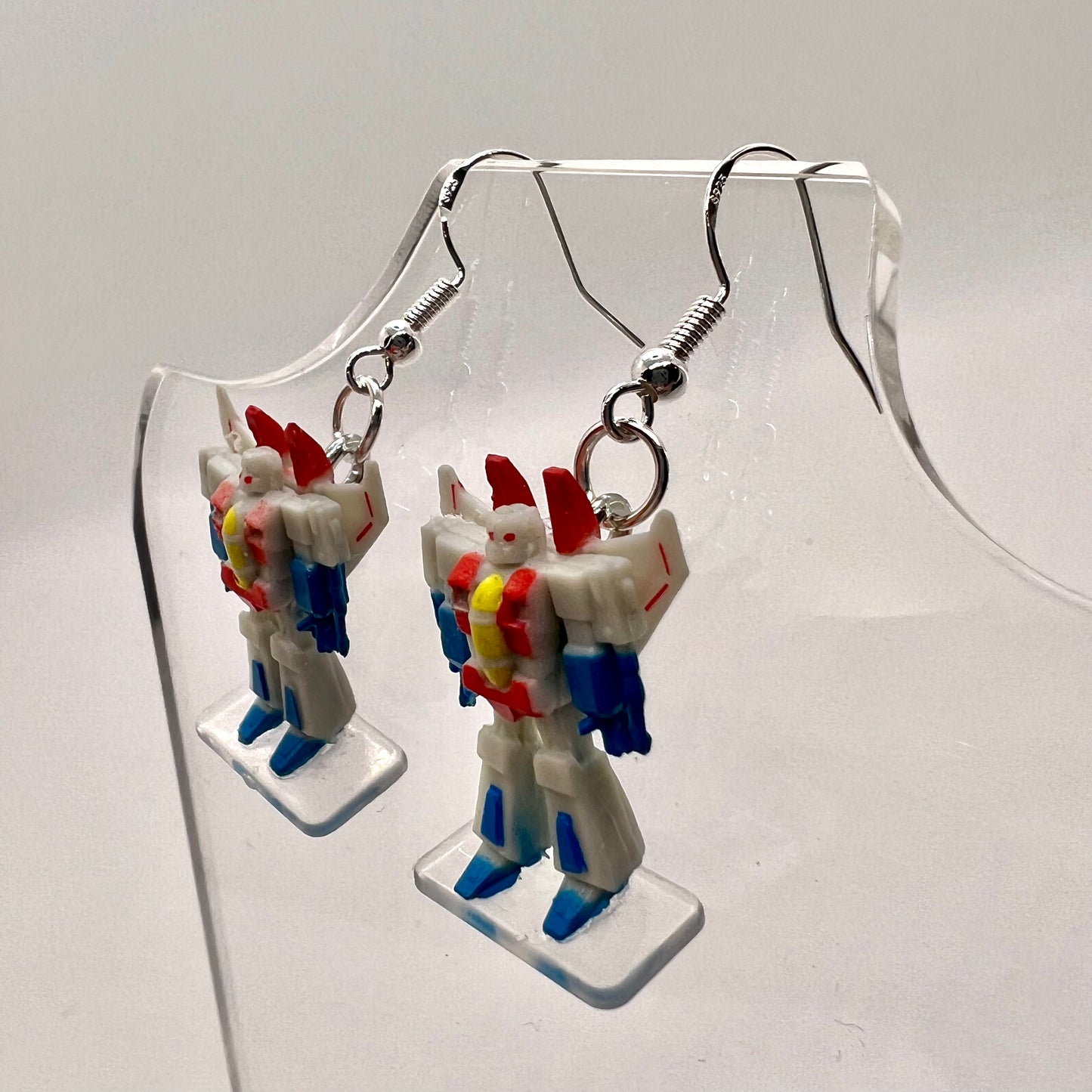 Transformers Star Scream Earrings