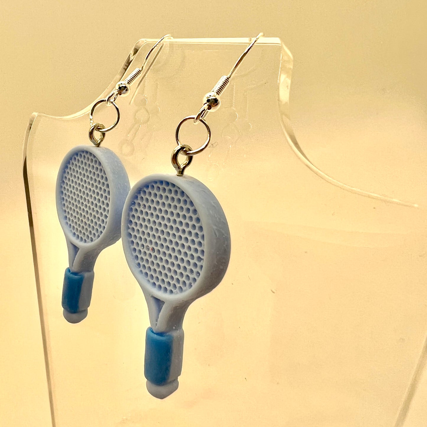 Badminton Racket Earrings