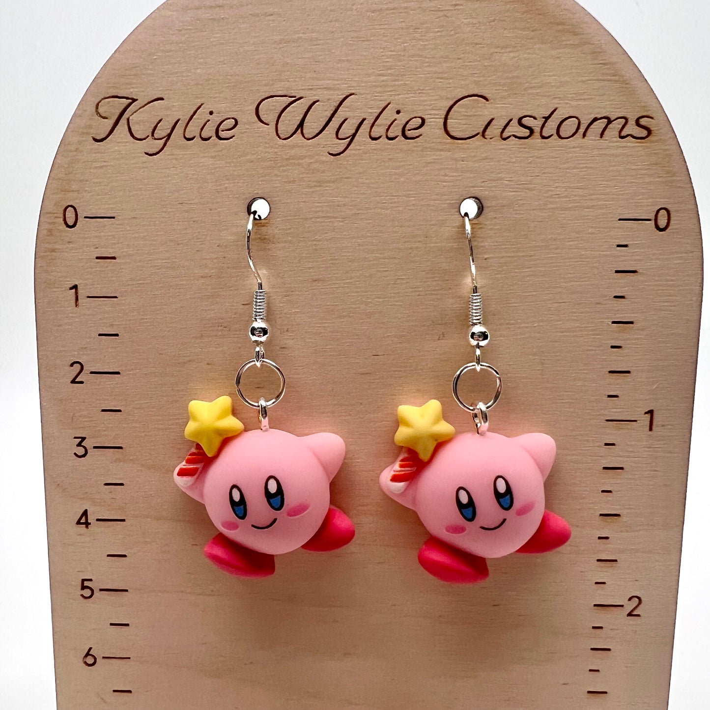 Kirby Star Earrings