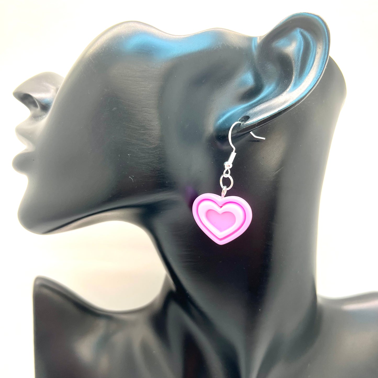 Pastel Heart Earrings