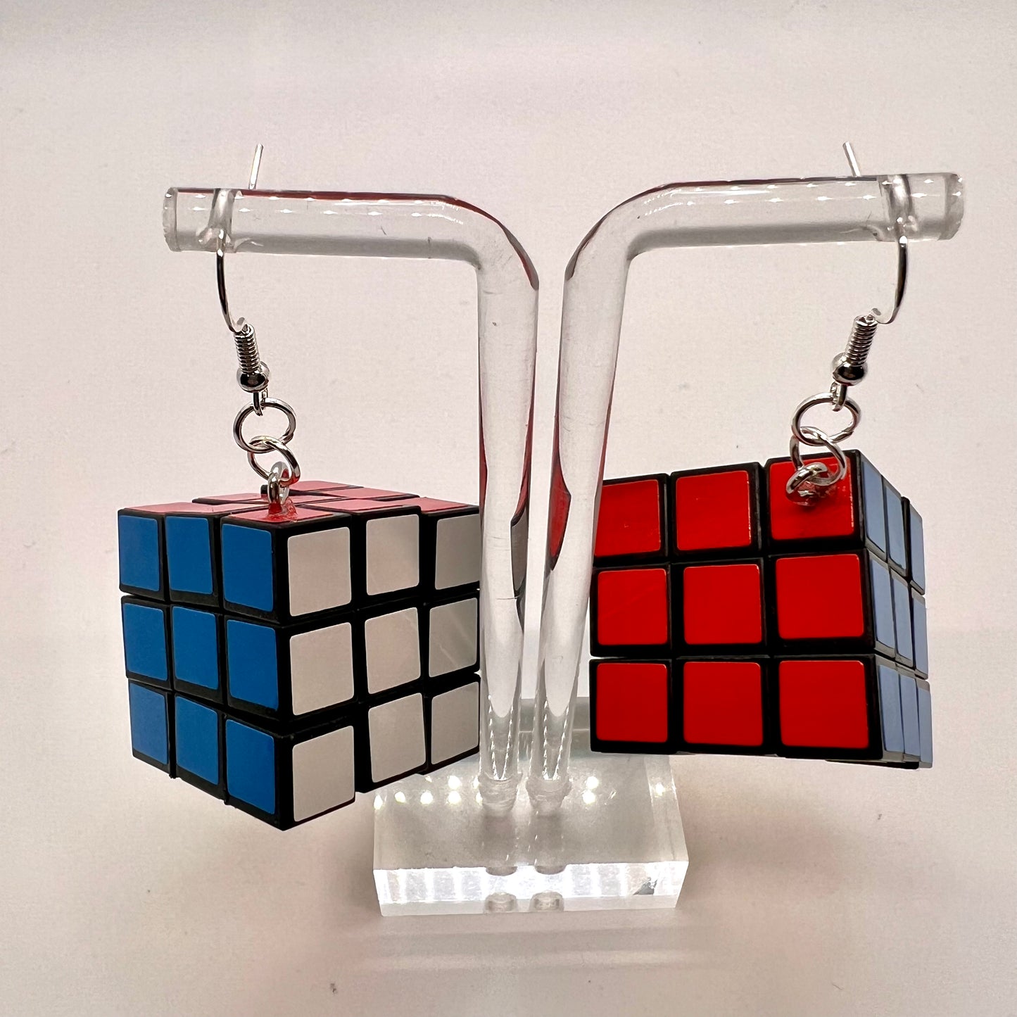 Rubiks Cube Earrings