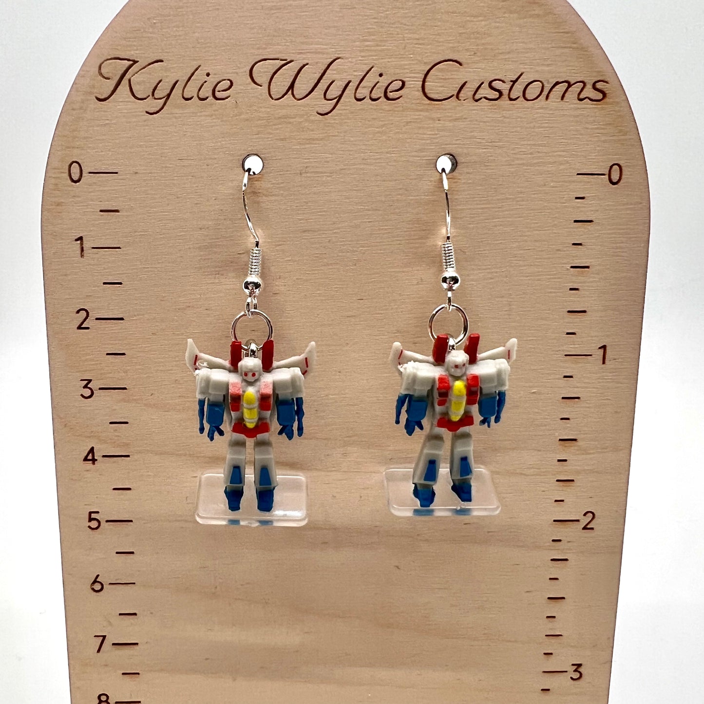 Transformers Star Scream Earrings