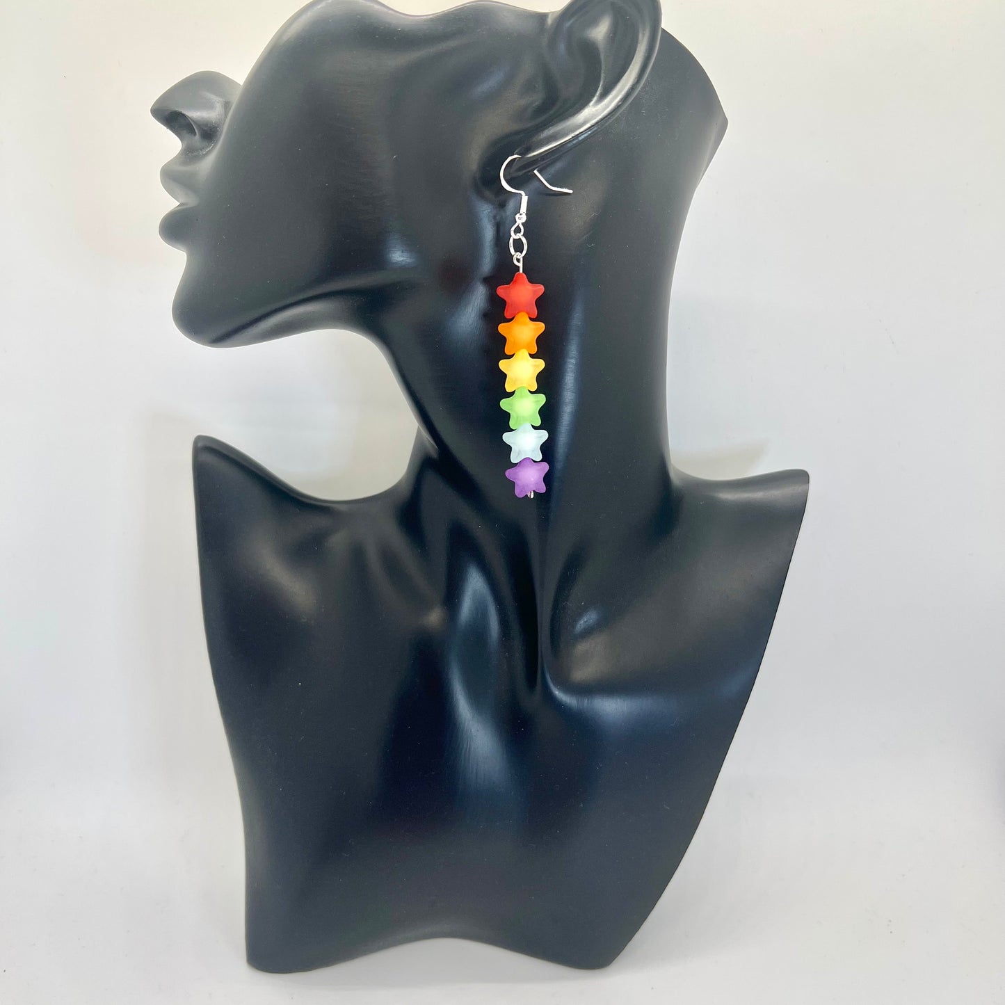 Rainbow Star Earrings