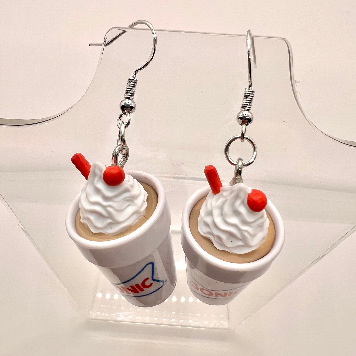 Sonic Milkshake Cup Earrings