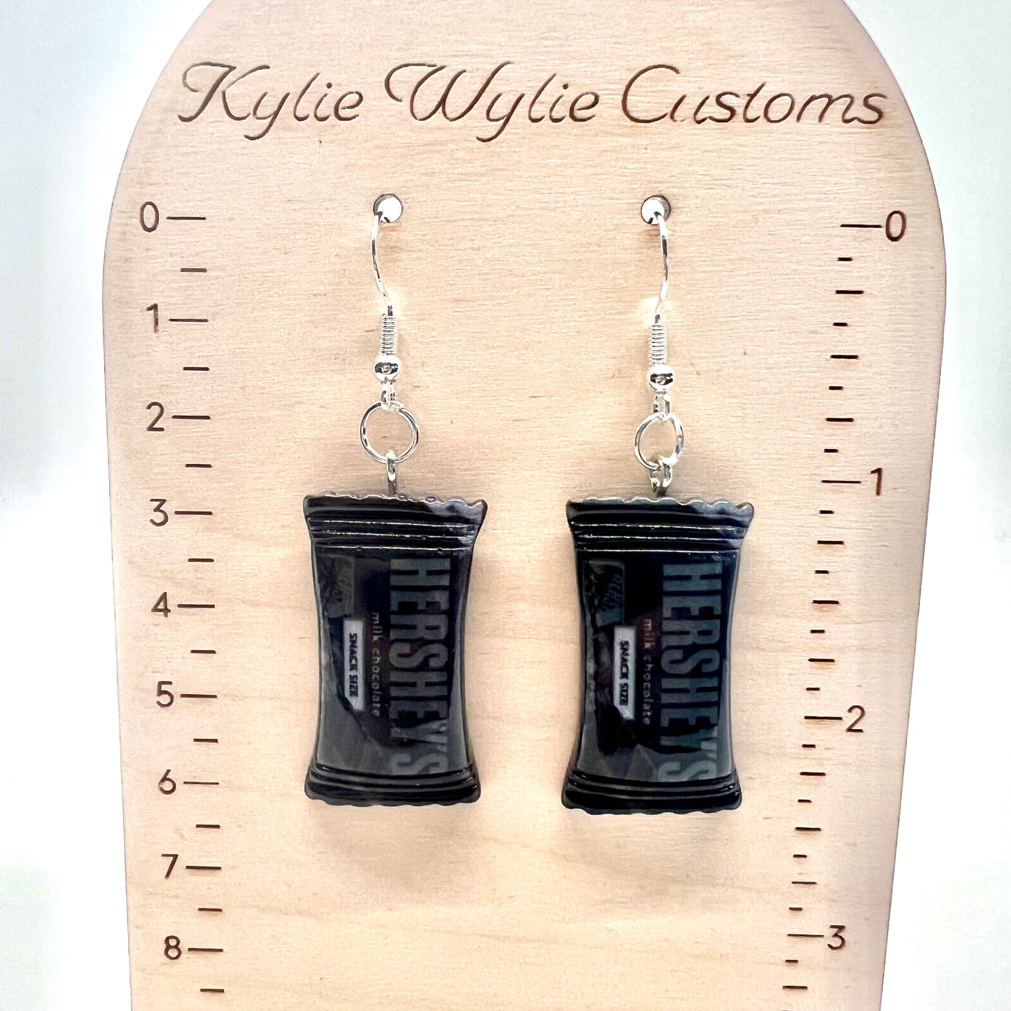 Hersheys Candy Bar Earrings