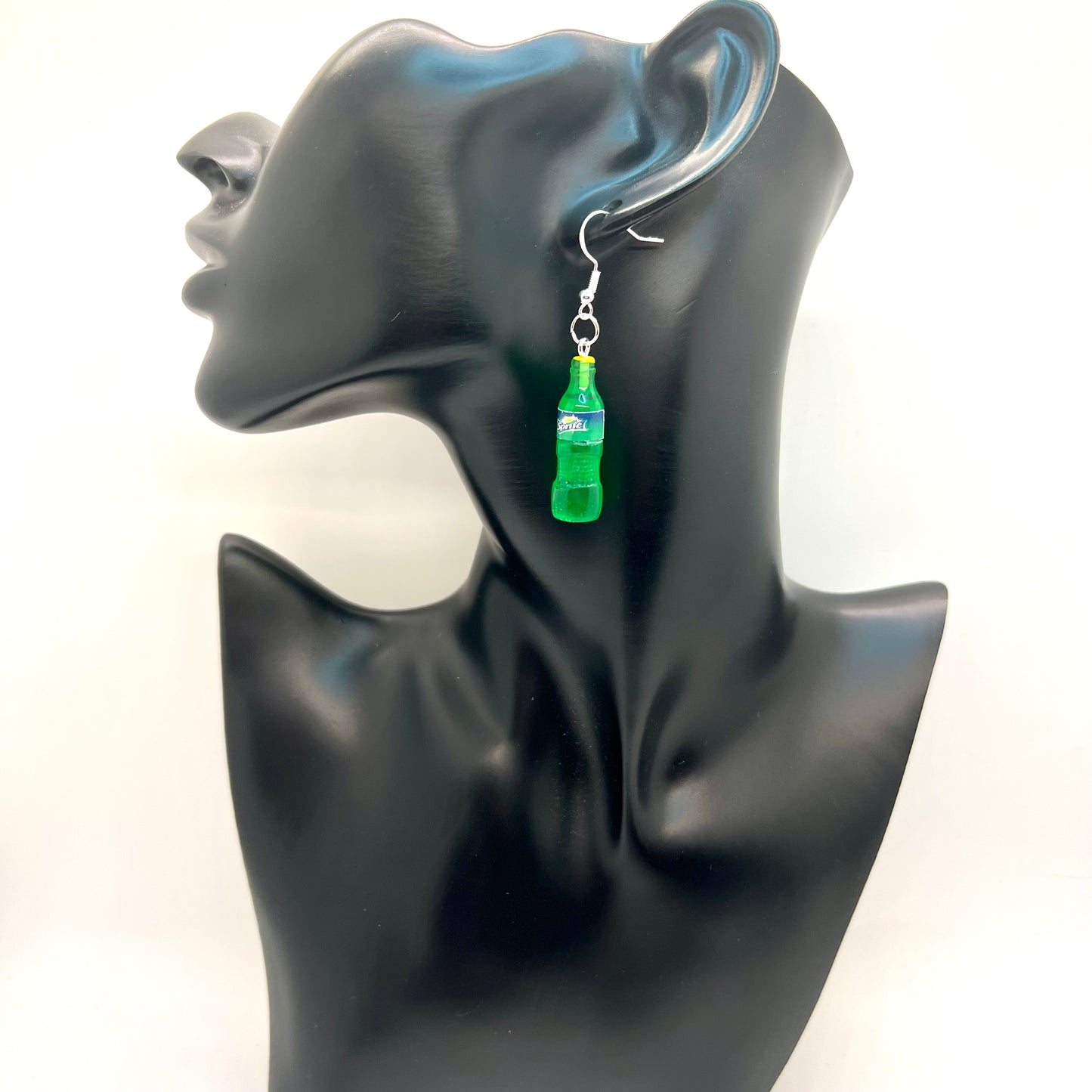 Sprite Bottle Earrings