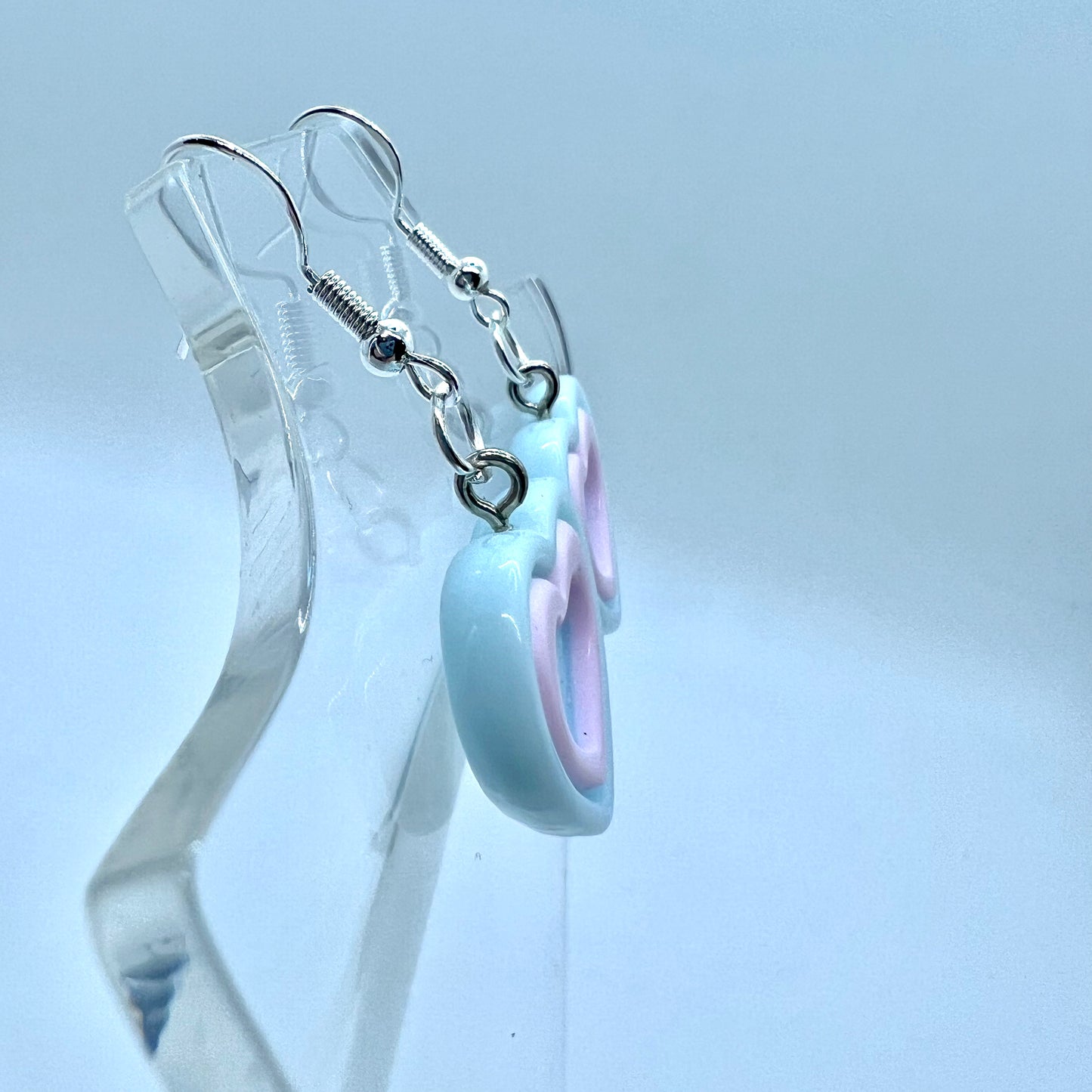 Pastel Heart Earrings