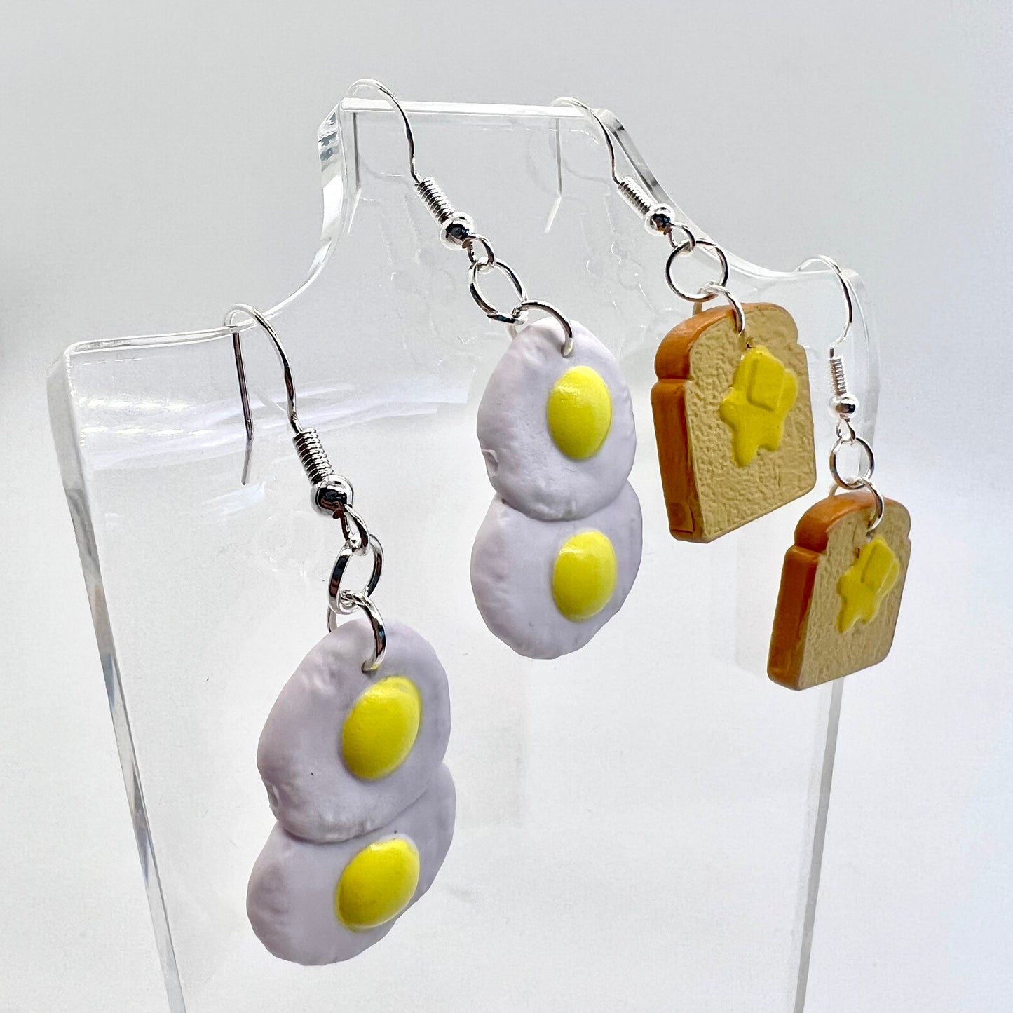 Eggs & Toast Earrings