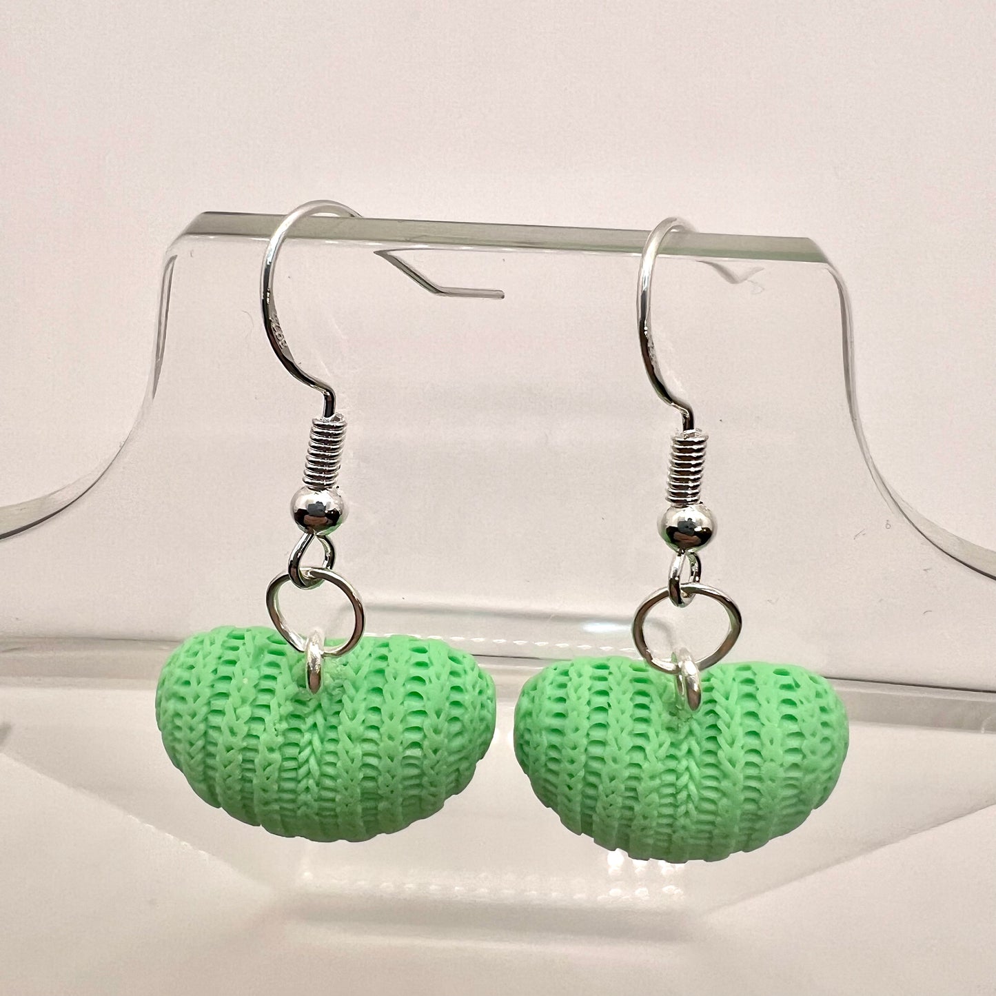 Sweater Heart Earrings