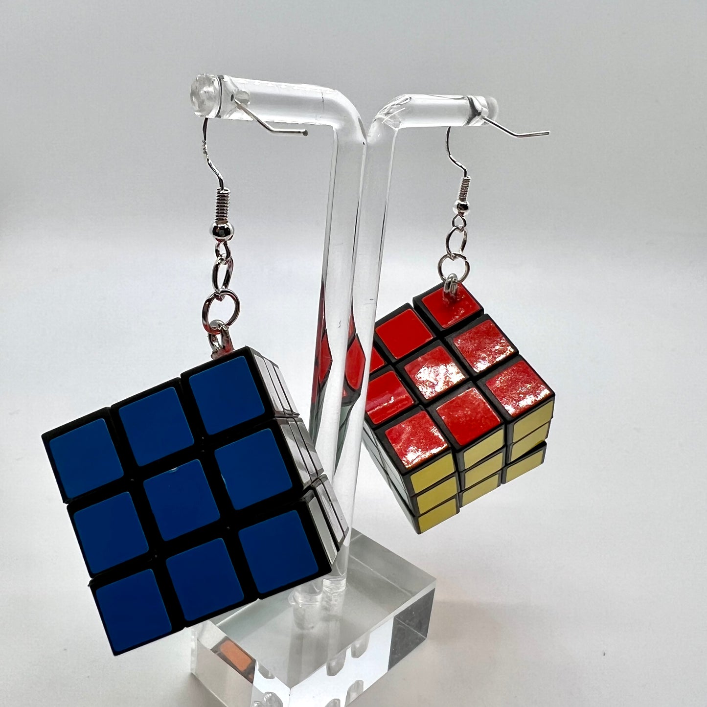 Rubiks Cube Earrings