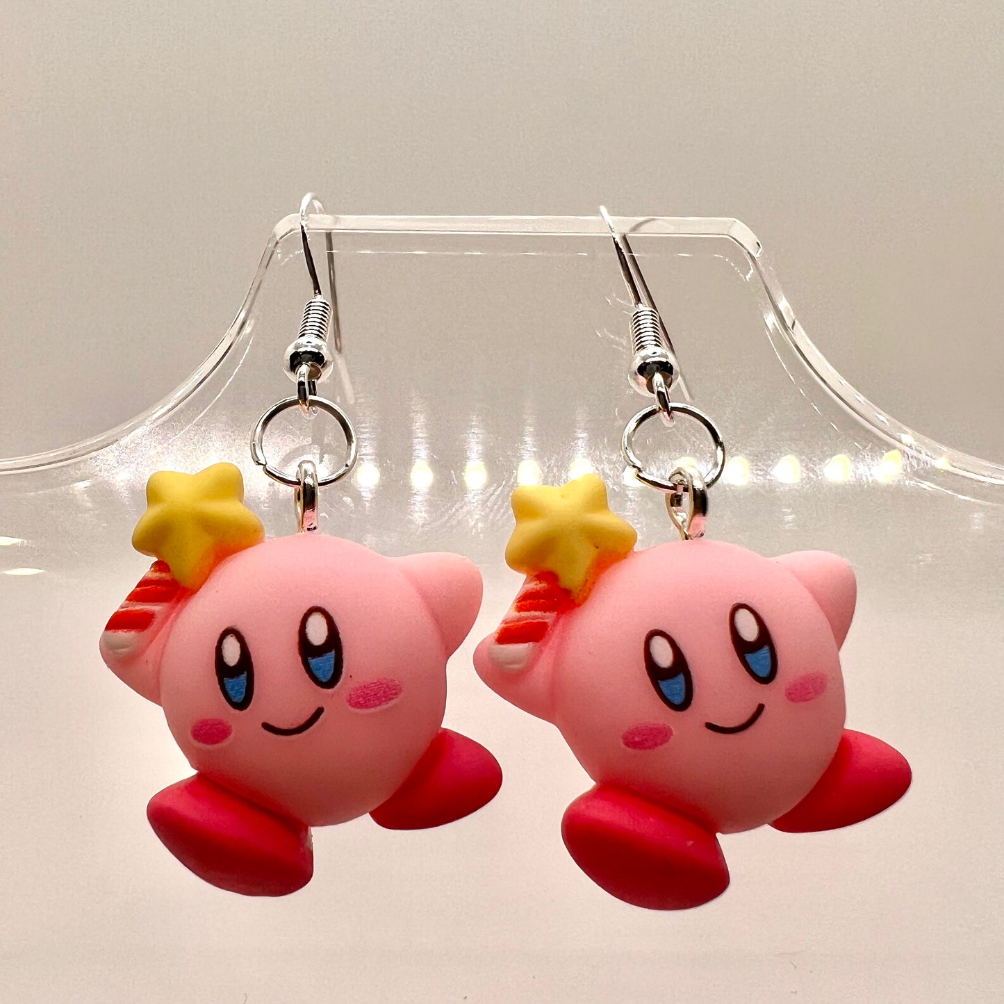 Kirby Star Earrings