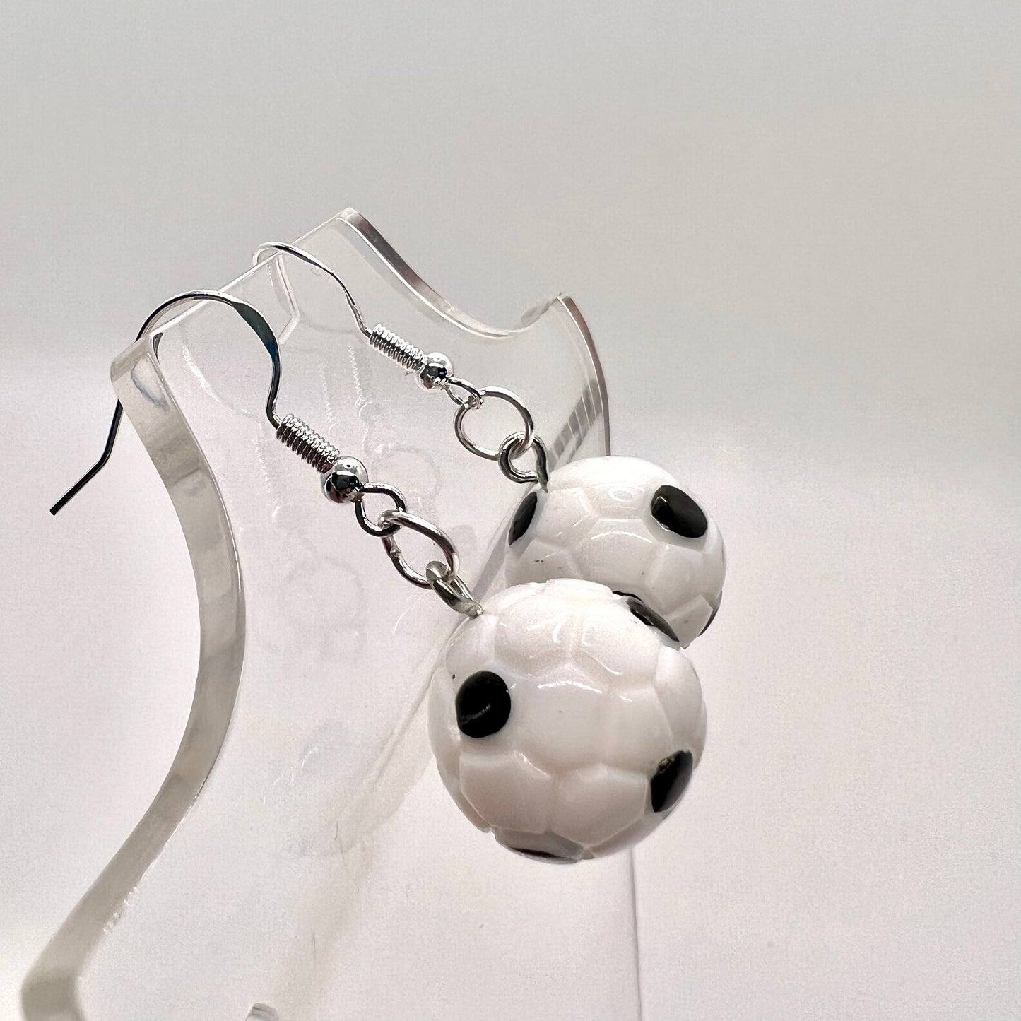 Soccer Ball Earrings