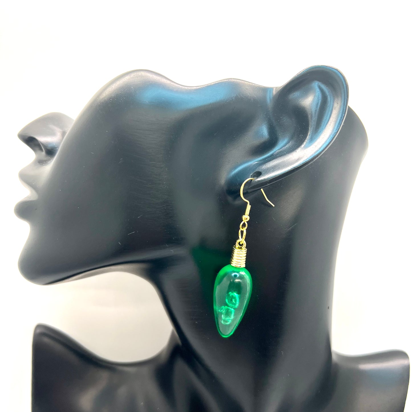 Christmas Light Bulb Earrings